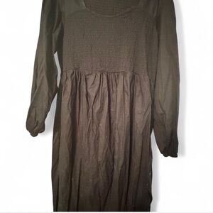 Old Navy Black Long Sleeve Dress